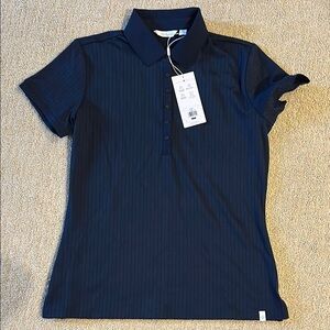 Women's Navy Polo Shirt